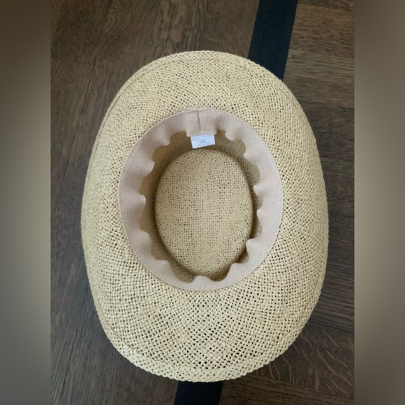 Straw Fedora Hat Unisex Style Adult One Size BRAND NEW Beach pool Vacation - Picture 2 of 10